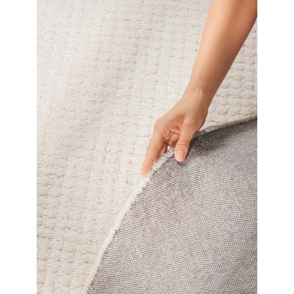 Krémszínű gyapjú kerek szőnyeg ø 200 cm Eloise – Hanse Home-image-4