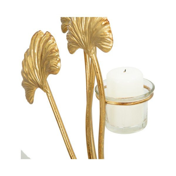 Iris aranyszínű gyertyatartó - Mauro Ferretti-image-3