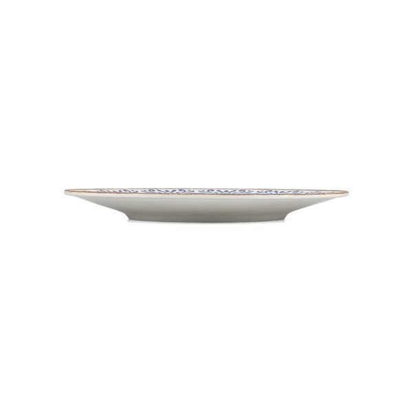 Fehér-kék szervírozó porcelán tányér ø 32 cm Azul – BonBistro-image-3