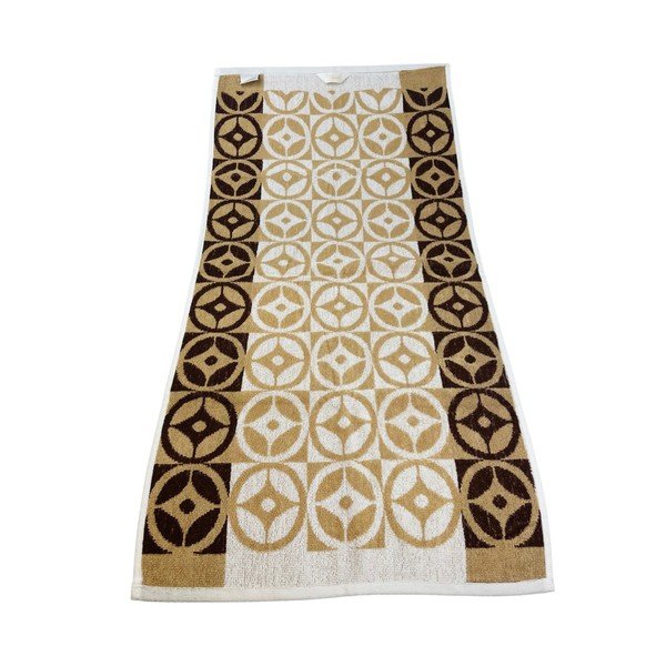 Barna pamut fürdőlepedő 70x140 cm Compass – JAHU collections-image-2