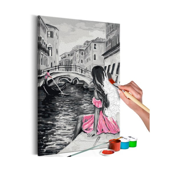 Venice DIY készlet, saját vászonkép festése, 40 x 60 cm - Artgeist