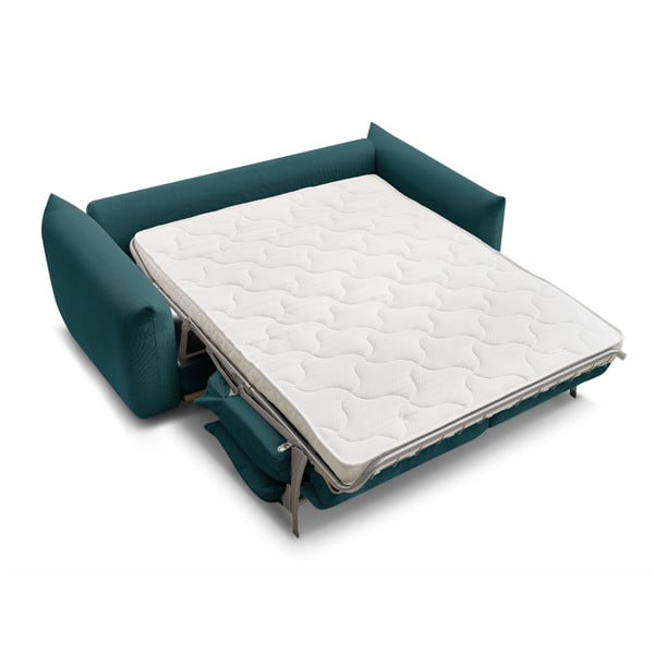 Kék kinyitható kanapé 214 cm Ernest – Bobochic Paris-image-4