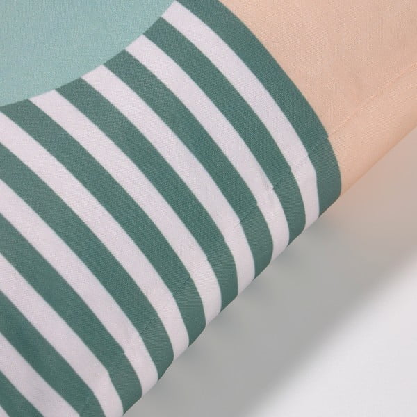 Glendale rózsaszín-zöld párnahuzat, 45 x 45 cm - Kave Home-image-1