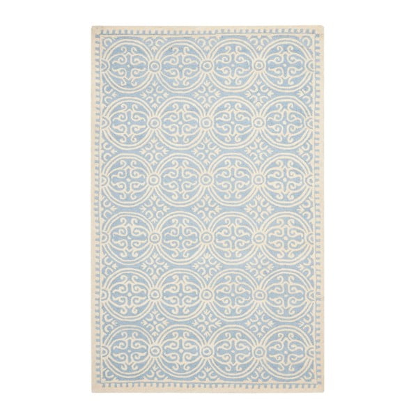 Marina Blue gyapjú szőnyeg, 121 x 182 cm - Safavieh