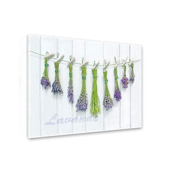 Canvas Shabby Herbs fali kép, 60 x 80 cm - Styler-image-1
