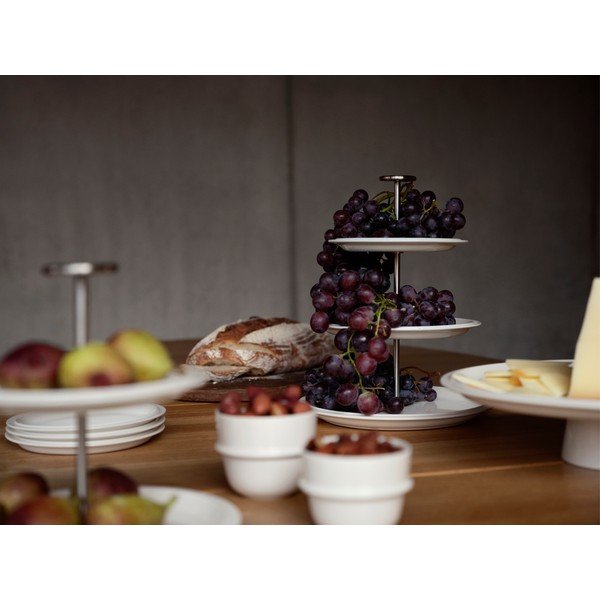 Porcelán emeletes kínálótálca Eau – Zone-image-1