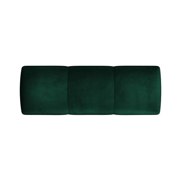 Zöld bársony háttámla moduláris kanapéhoz Rome Velvet - Cosmopolitan Design-image-2