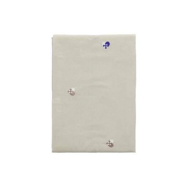 Pamut asztalterítő 140x270 cm Hearts Embloidery – Södahl