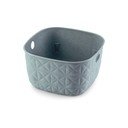 Műanyag tárolókosár szett 2 db-os 19x19x11 cm Softex – Curver