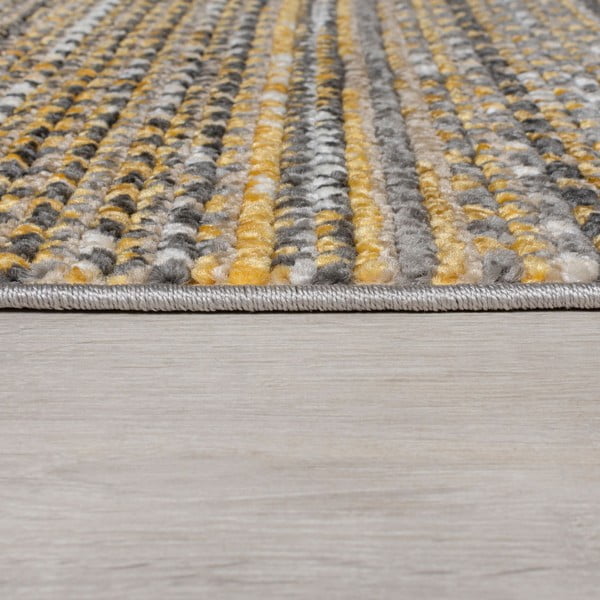 Mustársárga futószőnyeg 60x230 cm Camino – Flair Rugs-image-4