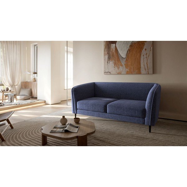 Sötétkék kanapé 160 cm Galbe – Ghado-image-2