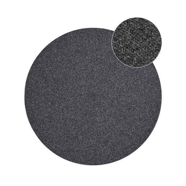 Szürke kerek kültéri szőnyeg ø 150 cm - NORTHRUGS