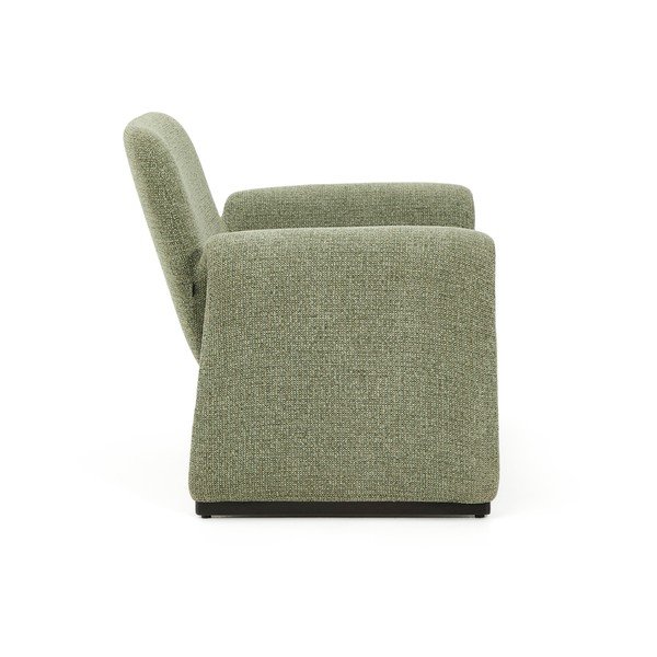Zöld zsenília fotel Melvia – Kave Home-image-3