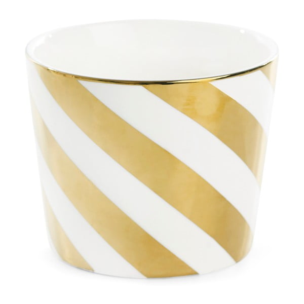 Gold Stripes kaspó, 10,5 cm - Miss Étoile