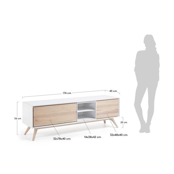 Quatre TV-állvány - Kave Home-image-3