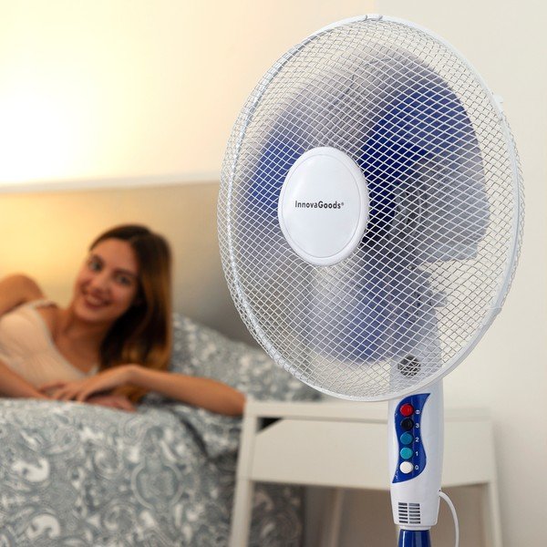 Fehér ventilátor, ø 40 cm - InnovaGoods-image-4