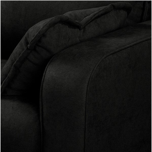 Fekete sarokkanapé (bal oldali) Beata – Ropez-image-1