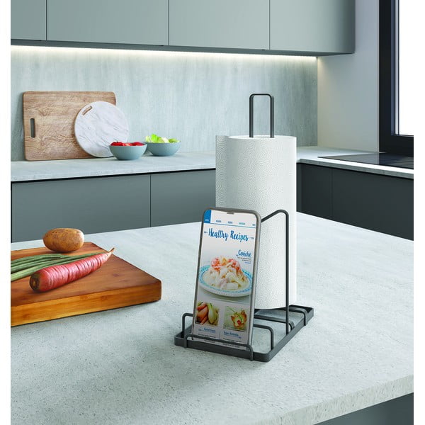 Rozsdamentes acél papírtörlő tartó Tokyo Lava – Metaltex-image-3