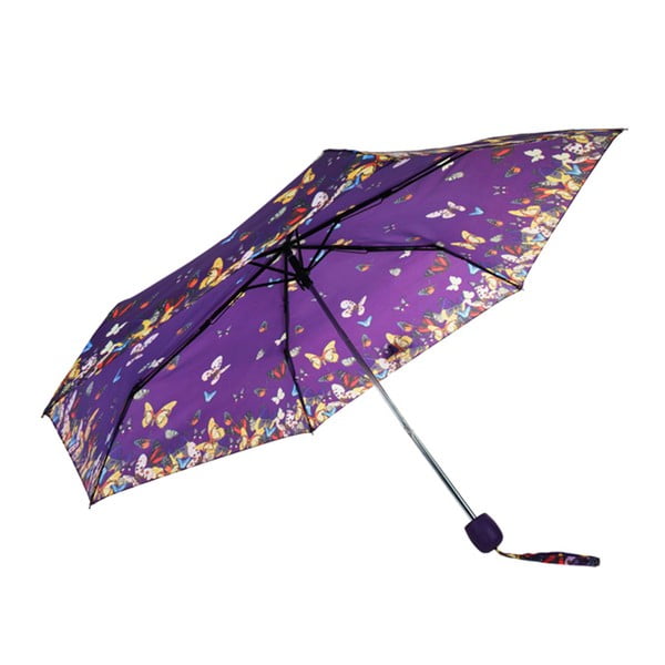 Papviolet összecsukható esernyő, ⌀ 96 cm