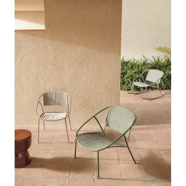 Zöld kerti fotel Atrani – Kave Home-image-3