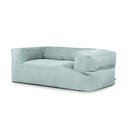 Mentazöld kordbársony babzsákfotel Sofa MooG – SLOWDOWN
