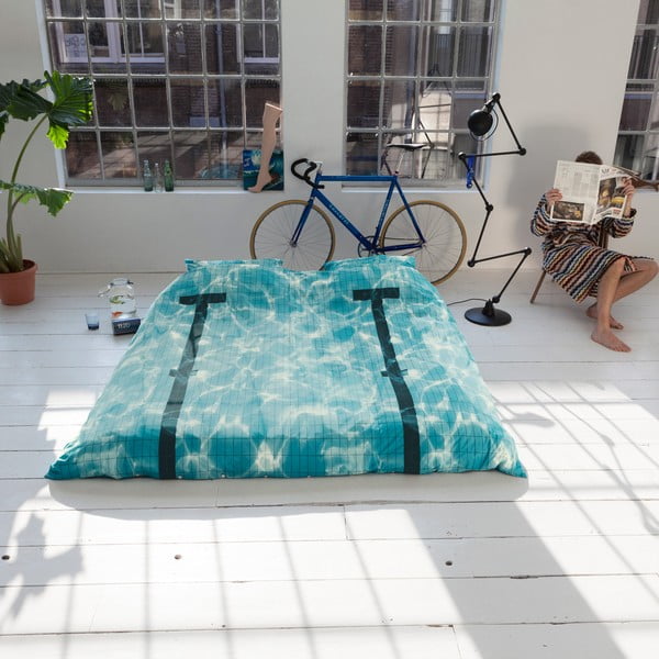 Pool egyszemélyes pamut ágyneműhuzat, 140 x 200 cm - Snurk-image-1