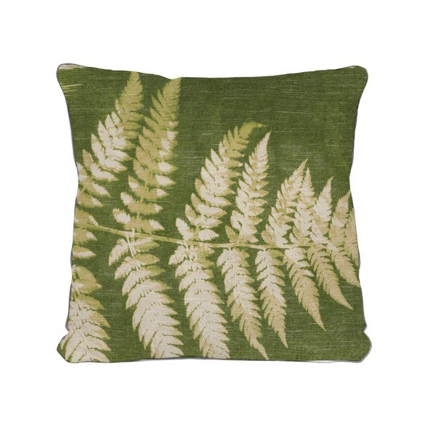 Leaves zöld párna levélmotívummal, 45 x 45 cm - Really Nice Things -image-3