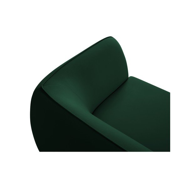 Zöld bársony kanapé 190 cm Lando – Micadoni Home-image-4