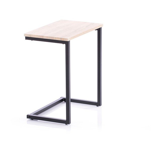 Tárolóasztal szett tölgyfa dekoros asztallappal 2 db-os 30x48 cm Jalt – Homede-image-3
