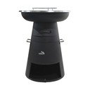 Faszenes grillsütő ø 58,5 cm Plancha Moon – Cattara