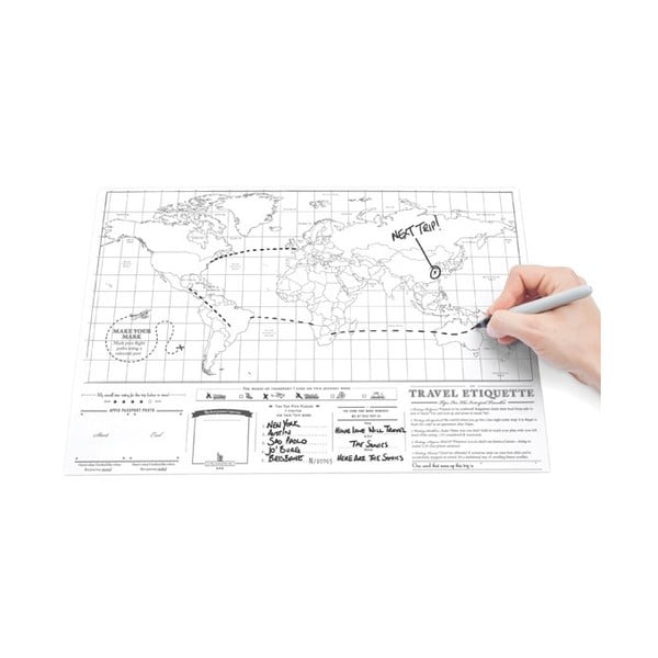 Mini kaparós világtérkép - Luckies of London-image-2