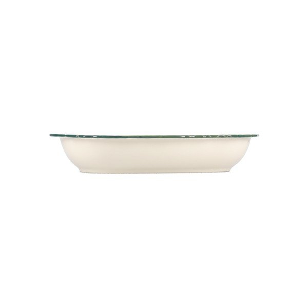 Zöld-elefántcsont színű szervírozó porcelán tányér Cyril – S|P Collection-image-2