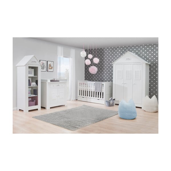 Marseille fehér pelenkázó pult - Pinio-image-4