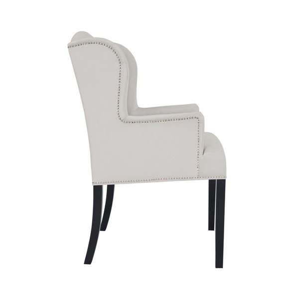 Apollo világosszürke fotel - Mazzini Sofas-image-2