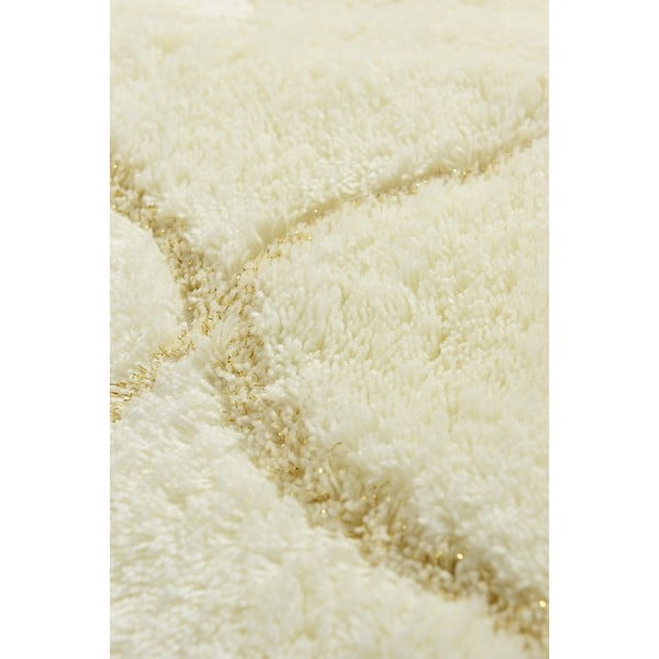 Wave 2 db-os bézs négyszögletes fürdőszobai kilépő szett - Foutastic-image-3