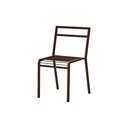 Sötétbarna fém kerti szék Oto – noo.ma