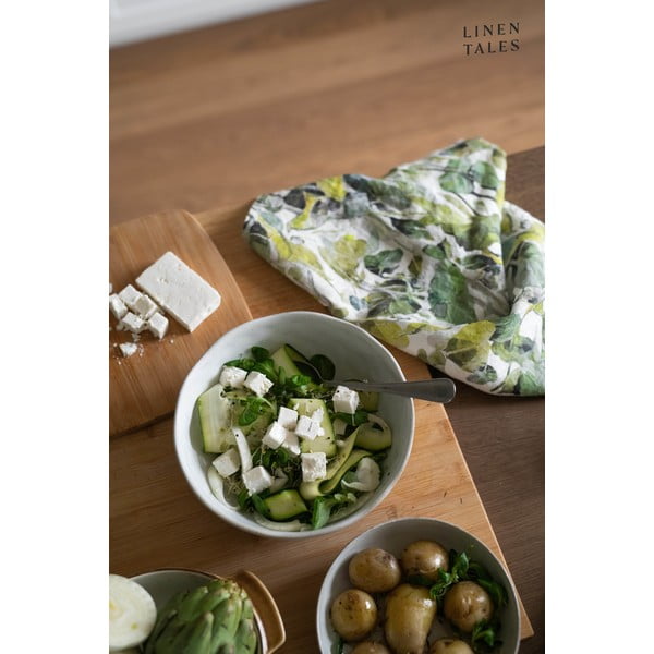 Len konyharuha 45x65 cm Lotus – Linen Tales-image-1