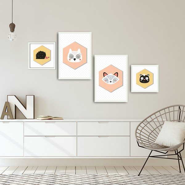 Kép szett 4 db-os Alpyros Hurgo-image-1