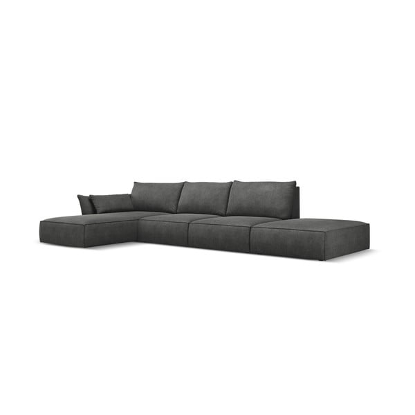 Szürke sarokkanapé (bal oldali) Vanda – Mazzini Sofas-image-2