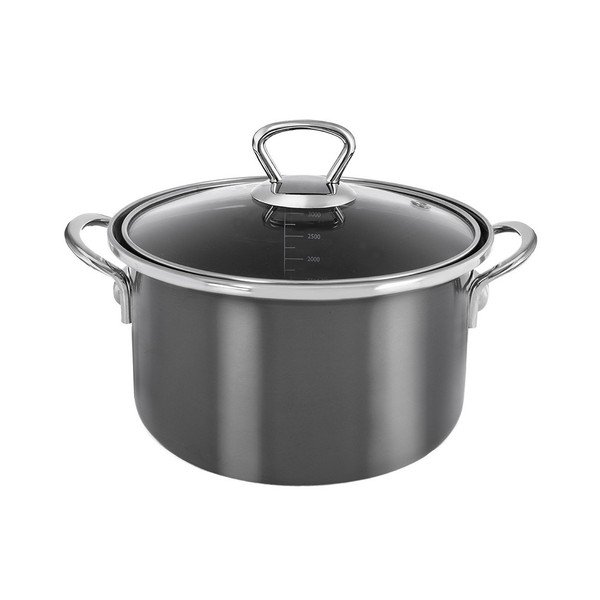 Zománcozott edény fedővel 3,25 l Metalic – Orion
