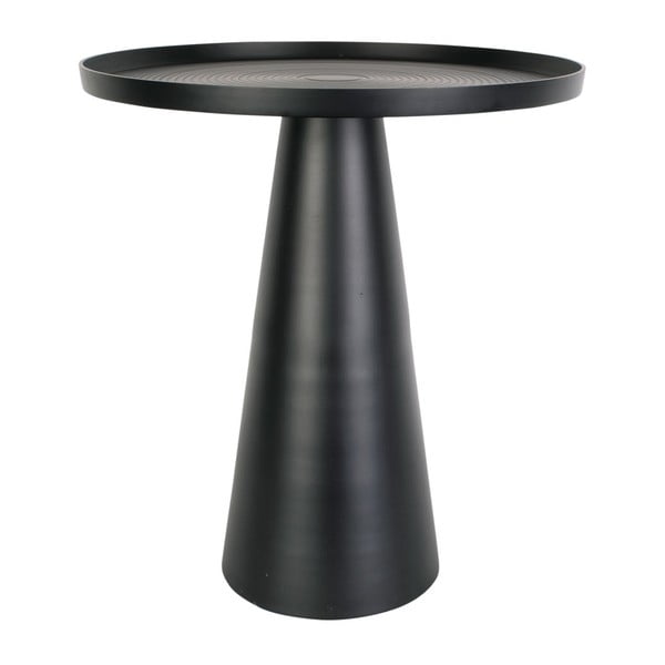 Force fekete fém tárolóasztal, magasság 48,5 cm - Leitmotiv