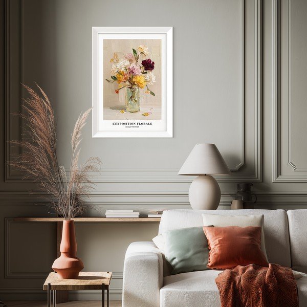 Nyomtatott keretezett kép 56x75 cm Sunny Bouquet – Styler-image-1
