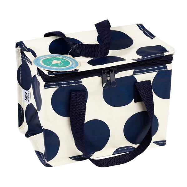 Kék-krémszínű hűtőtáska Spotlight – Rex London-image-3