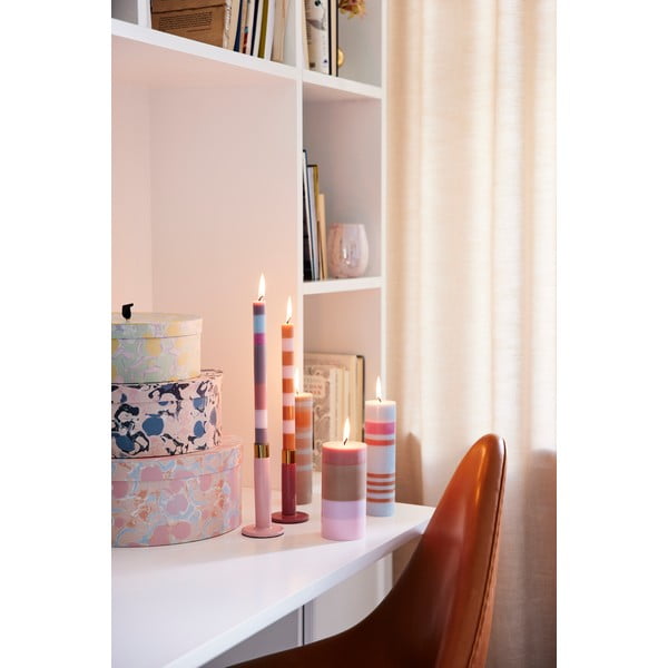 Kék-szürke gyertya, égési idő 8 óra - Bahne & CO-image-3