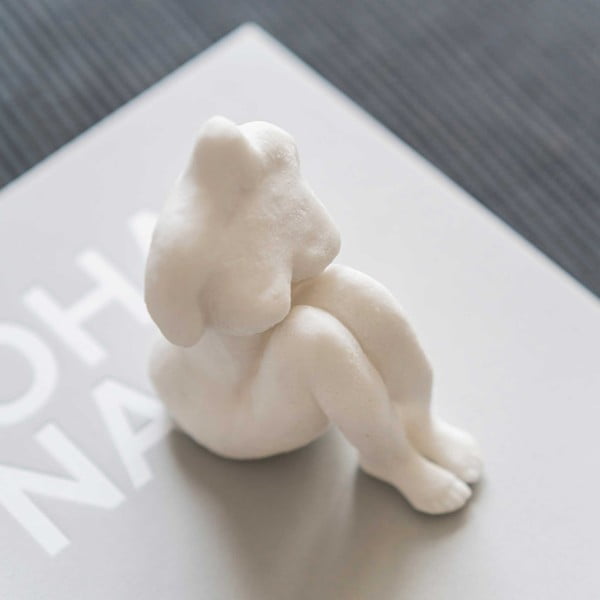 Poligyanta szobor (magasság 14 cm) Sitting Woman – Mette Ditmer Denmark-image-2