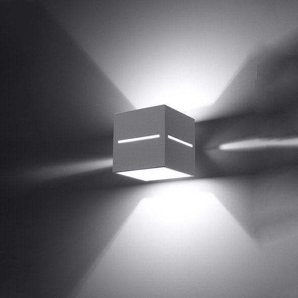 Fehér fali lámpa Lorum – Sollux-image-2