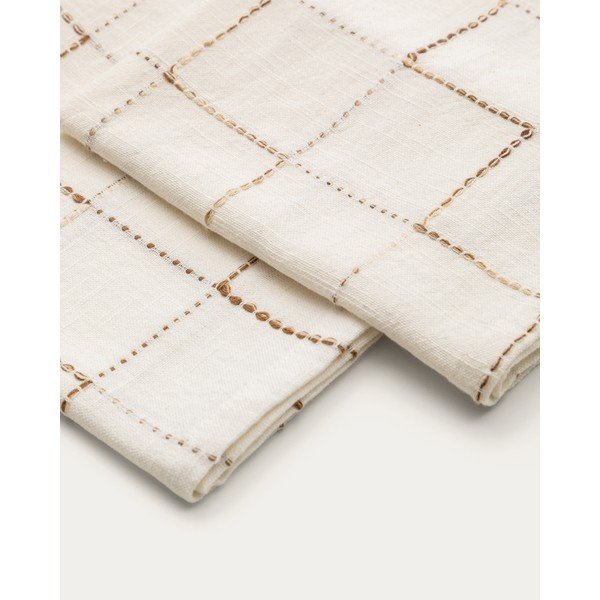 Textil szalvéta szett 2 db-os 45x45 cm Ersen – Kave Home-image-3