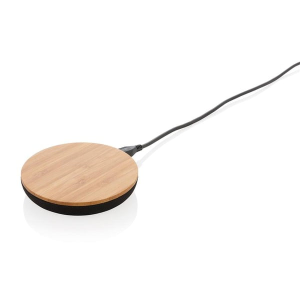 Vezeték nélküli bambusz telefon töltő - XD Design