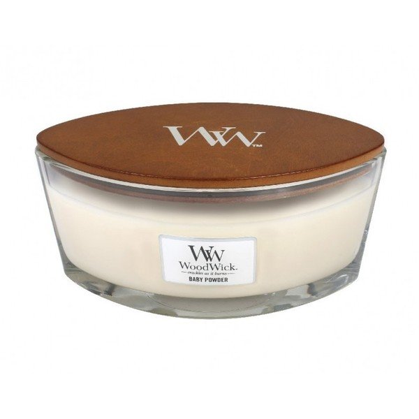 Vanília, méz és rózsa illatú gyertya, égési idő 30 óra - WoodWick-image-2