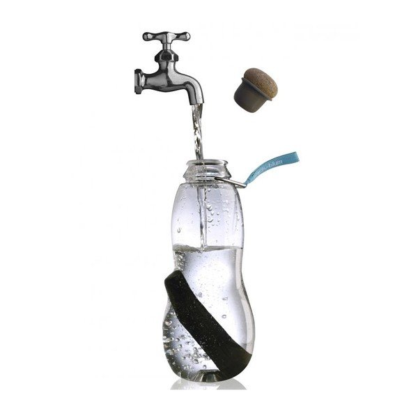 Eau Good kék szűrőpalack aktív szénnel, 800 ml - Black + Blum-image-3